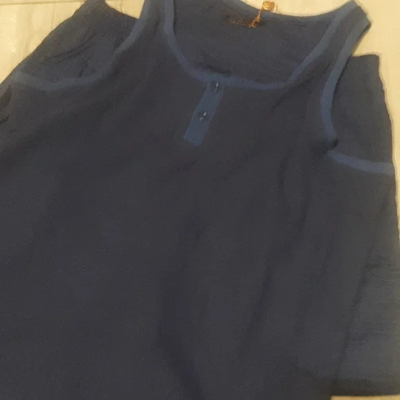 Men's Blue Pyjama Set - Picture 3 of 5